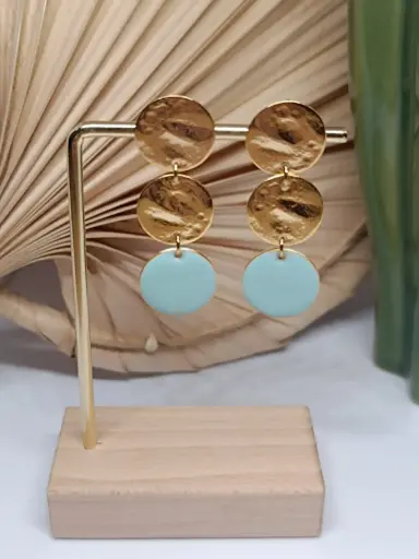 Boucles Bleu clair